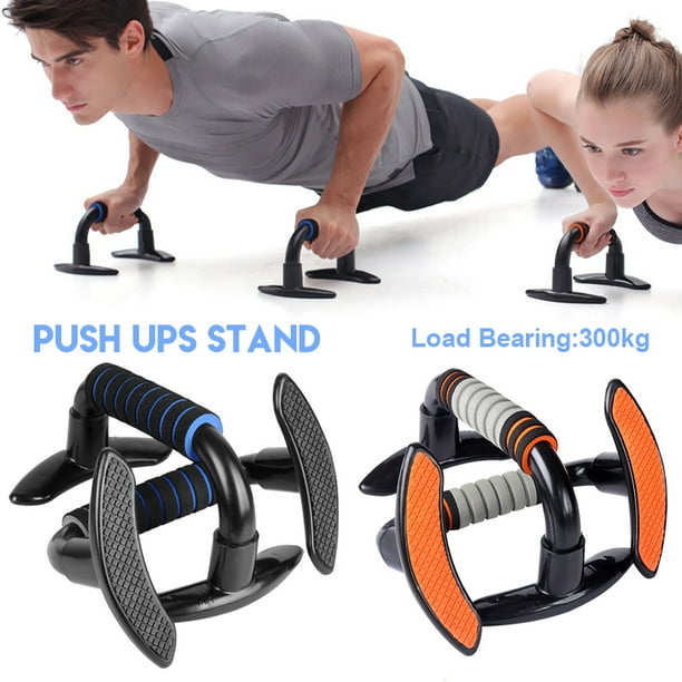 Multi-Functional for Roller Wheel /&Push Up Handle for Whole Body Workouts Pushup Bars for Men Portable Push Up Handles for Floor Total Pushup with Non-Slip